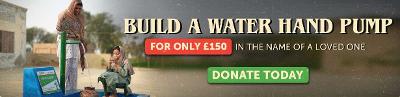 Build a Water Hand Pump in a Loved One’s Name for Just £150